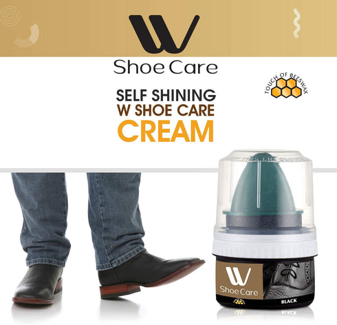 Shoe Cream Black | 1.69 fl oz | WBM SHOE CARE